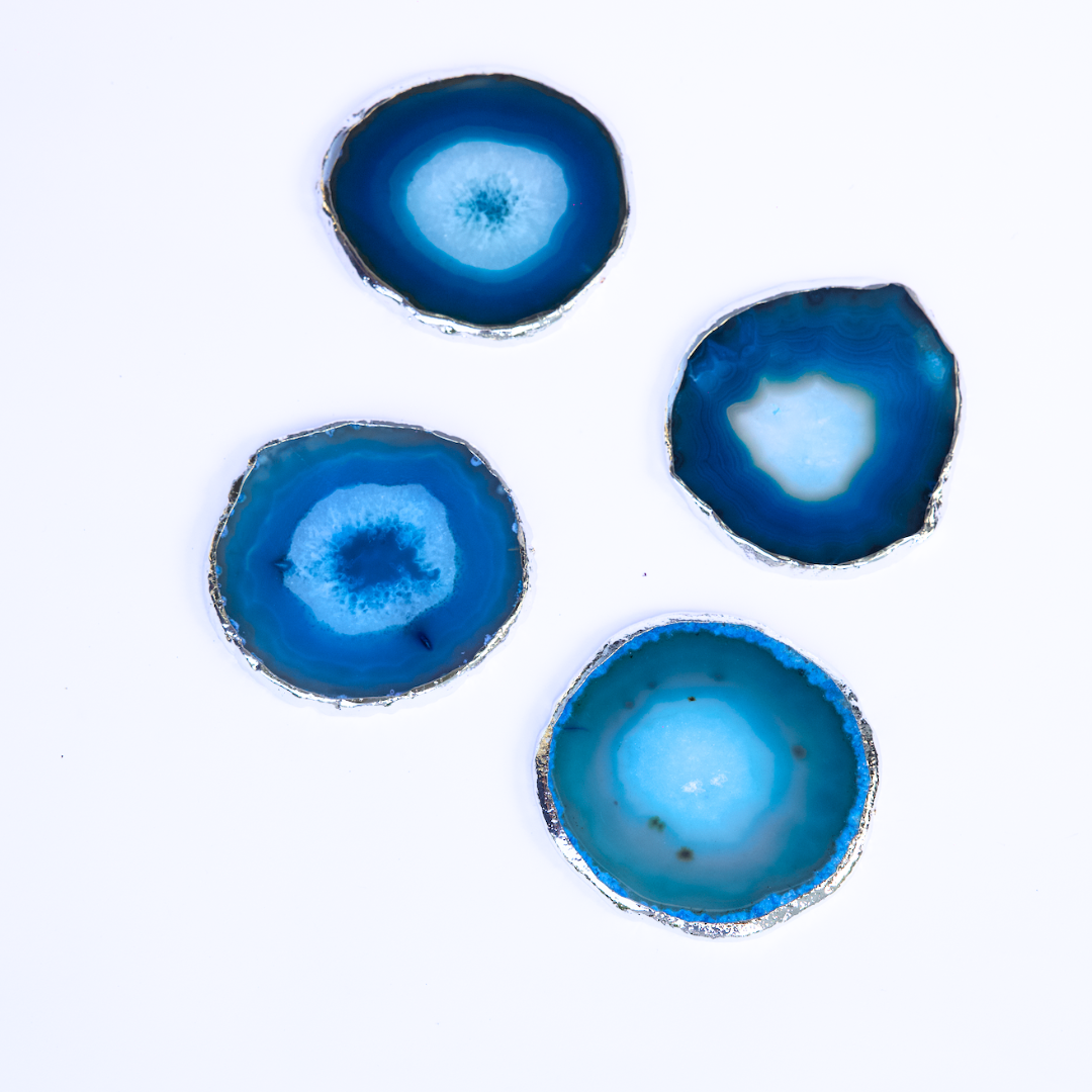 Crystal Coaster Set - ZoyaStones