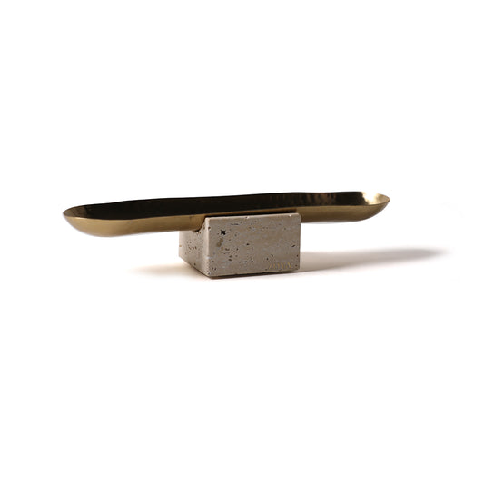 Travertine Chocolate Tray - ZoyaStones