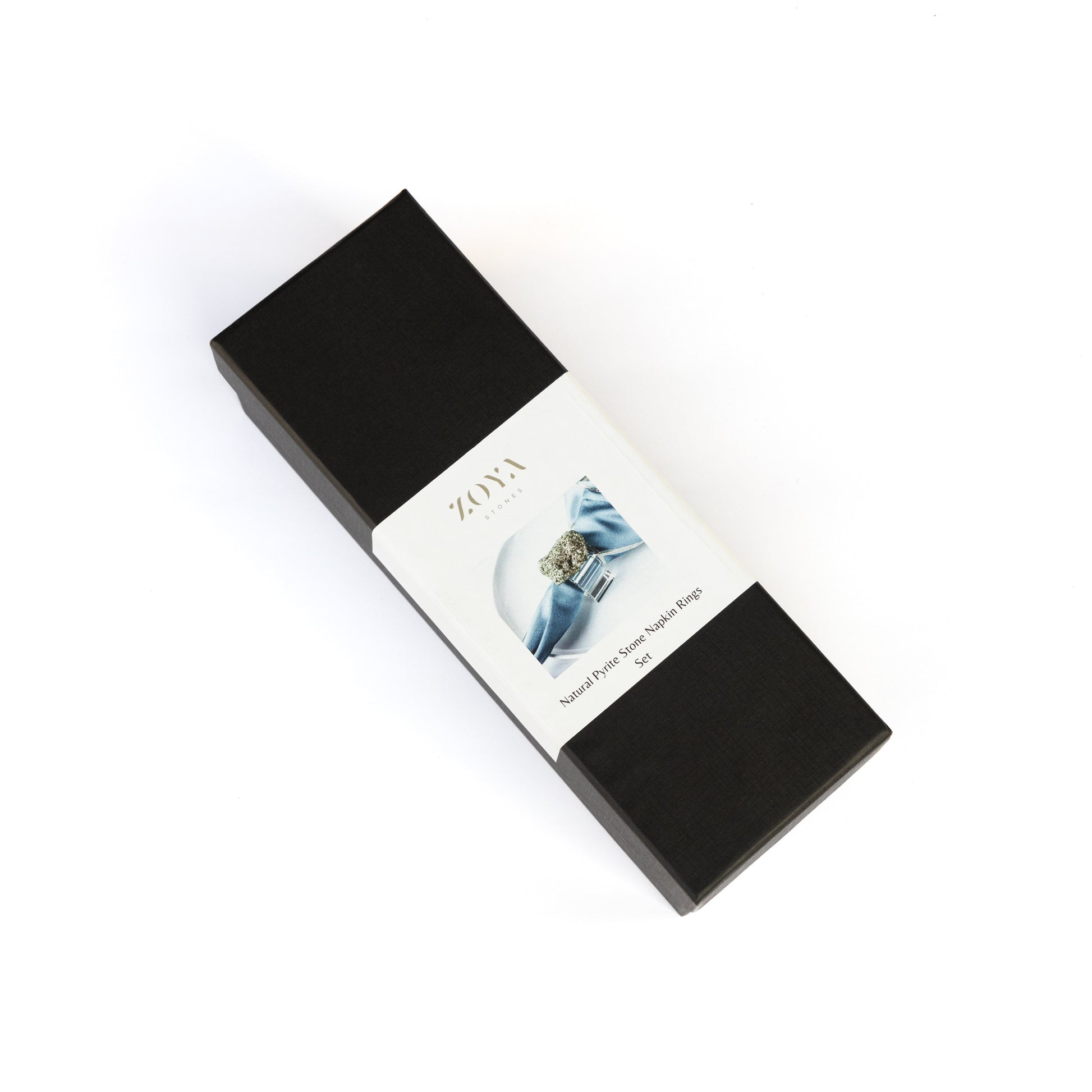 Crystal Napkin Rings Set - ZoyaStones