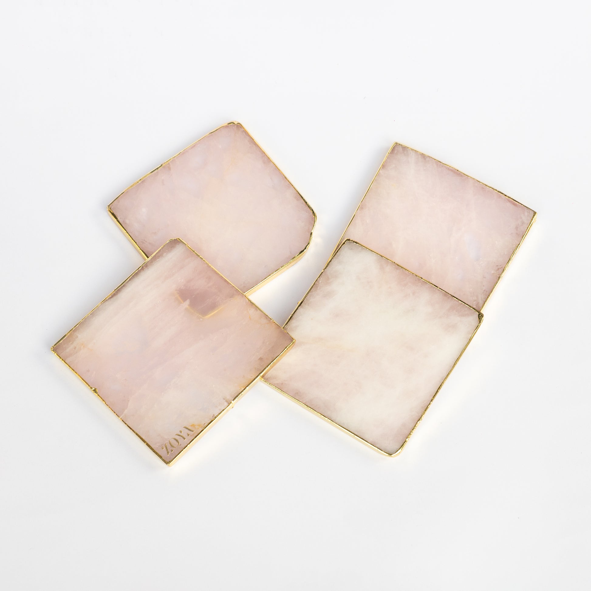 Crystal Coaster Set - ZoyaStones