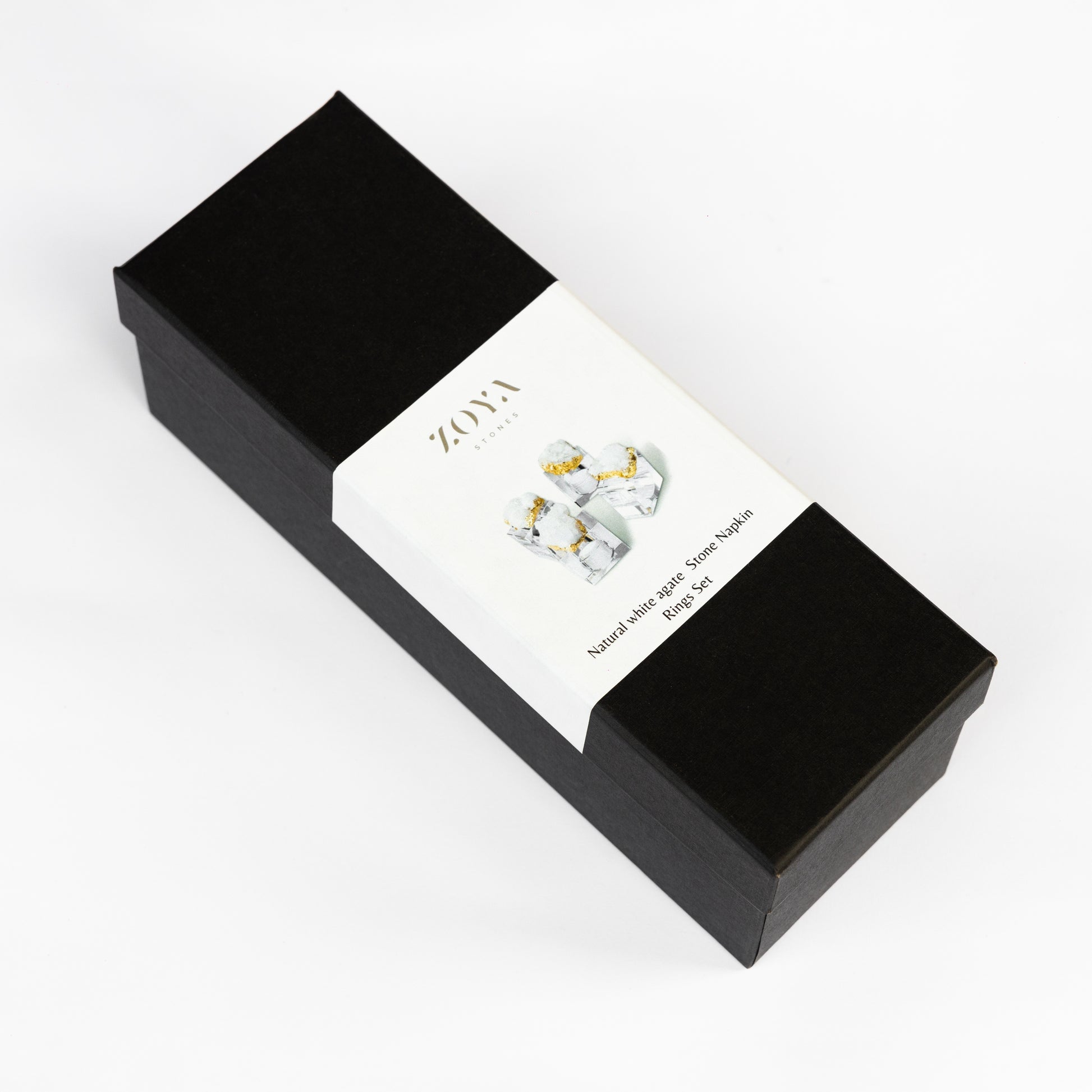 Crystal Napkin Rings Set - ZoyaStones