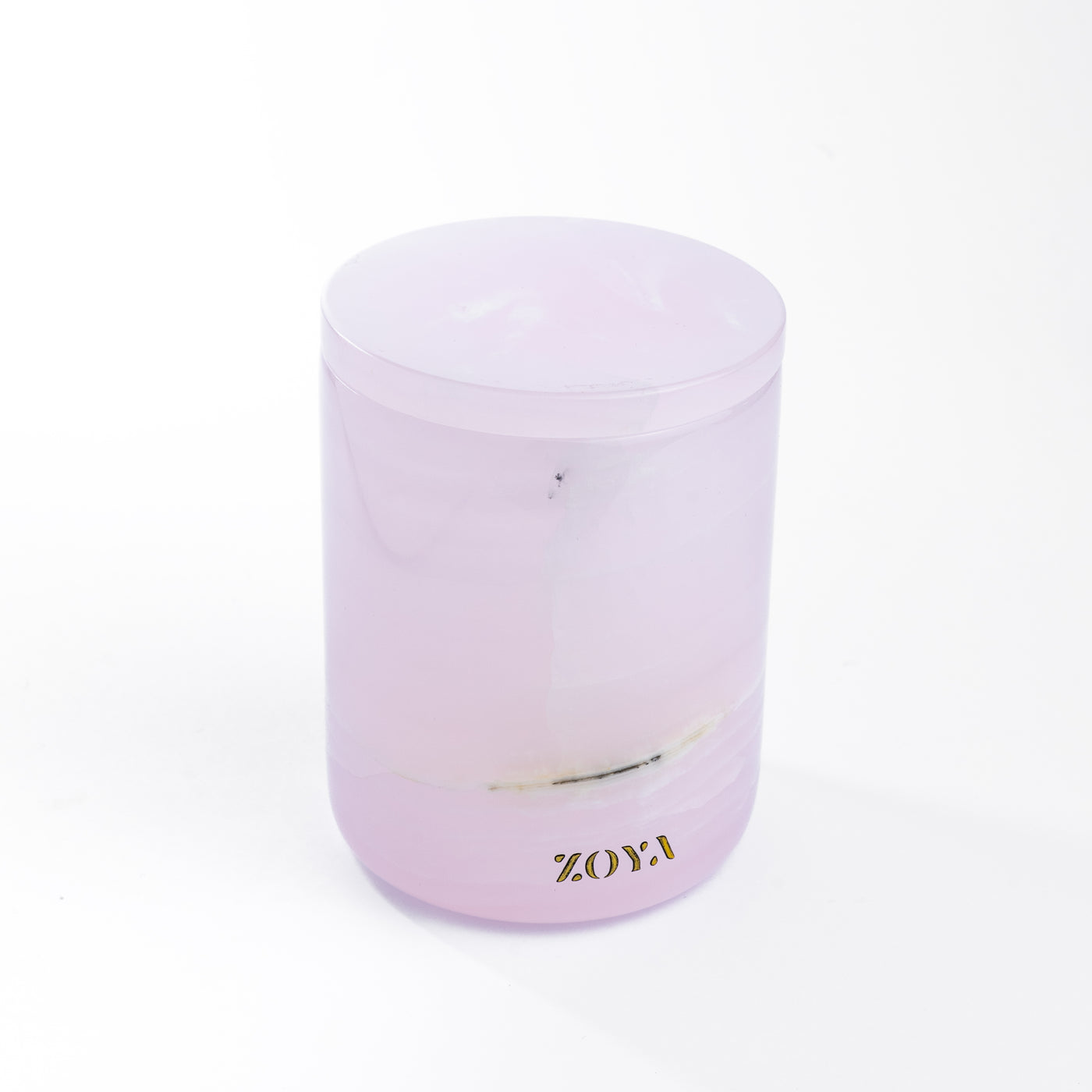 Rose Onyx Candle Jar