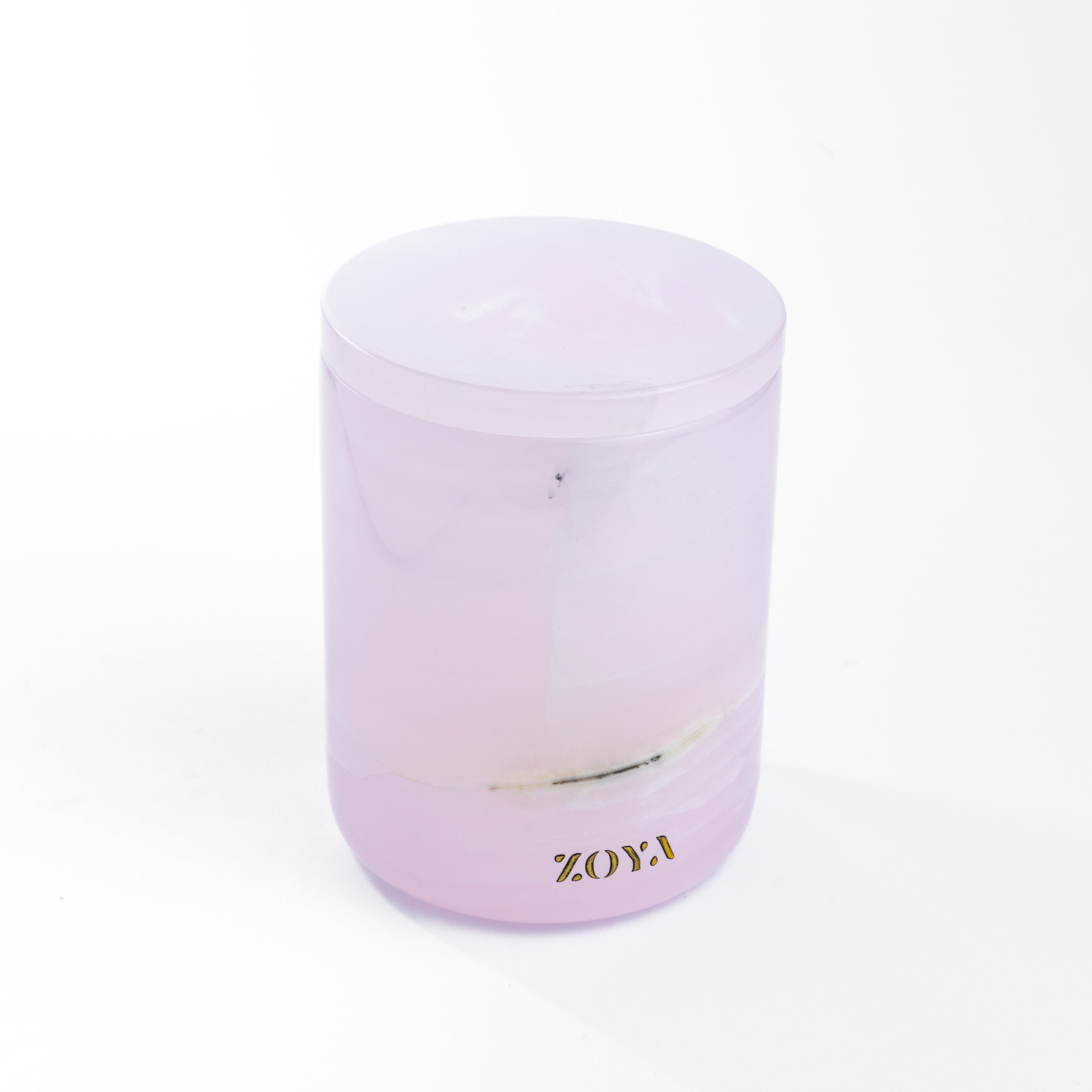 Rose Onyx Candle Jar