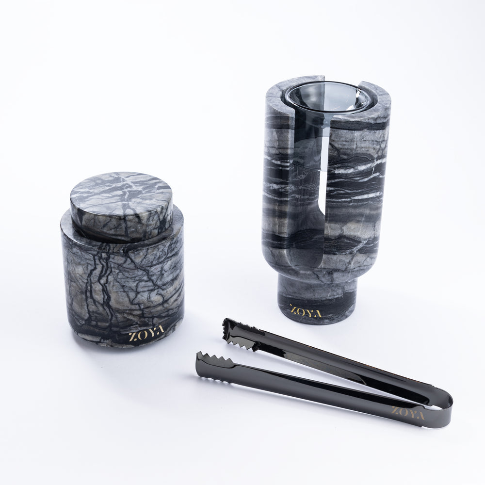 Luna Marble Mabkhar Set