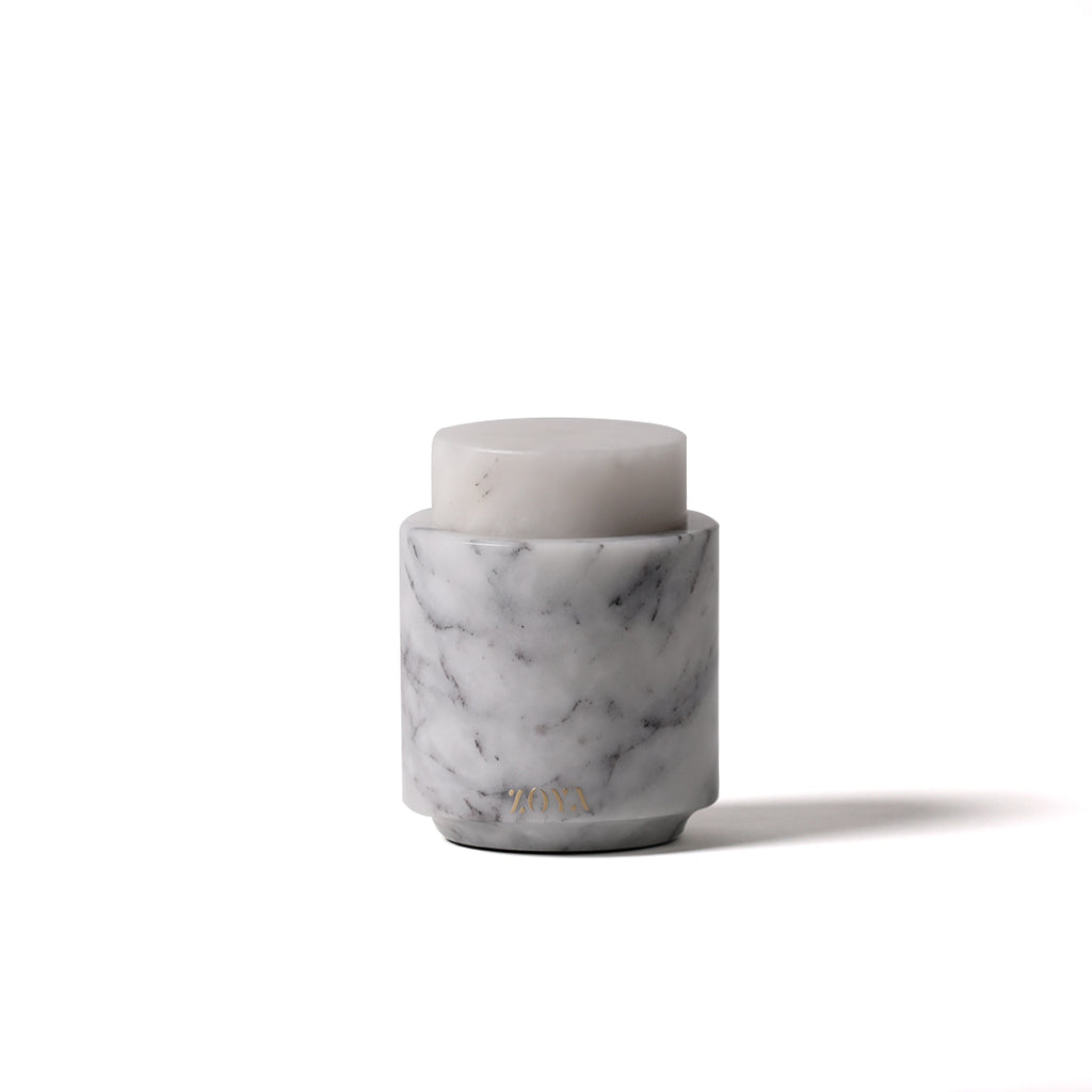 Lilac Marble Mabkhar Set - ZoyaStones