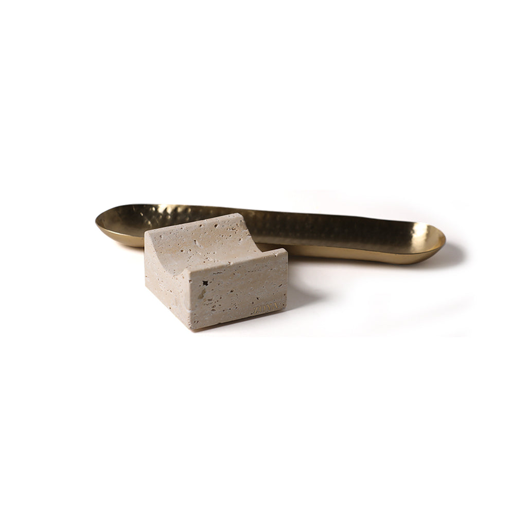 Travertine Chocolate Tray - ZoyaStones