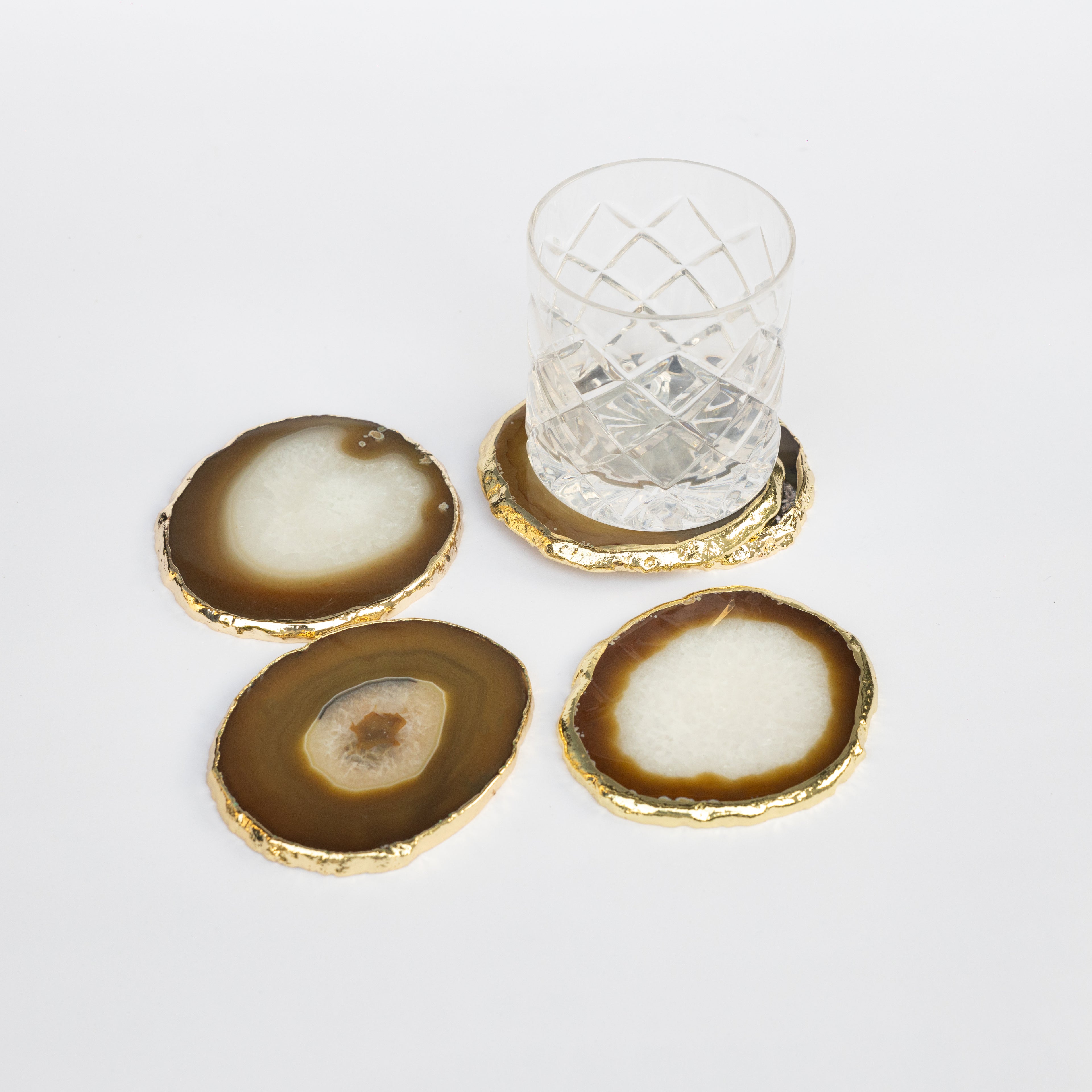 Sand Agate Coasters