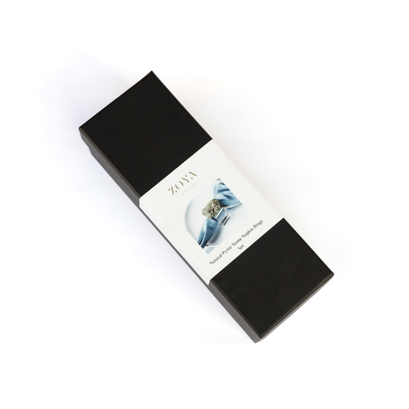 Crystal Napkin Rings Set - ZoyaStones