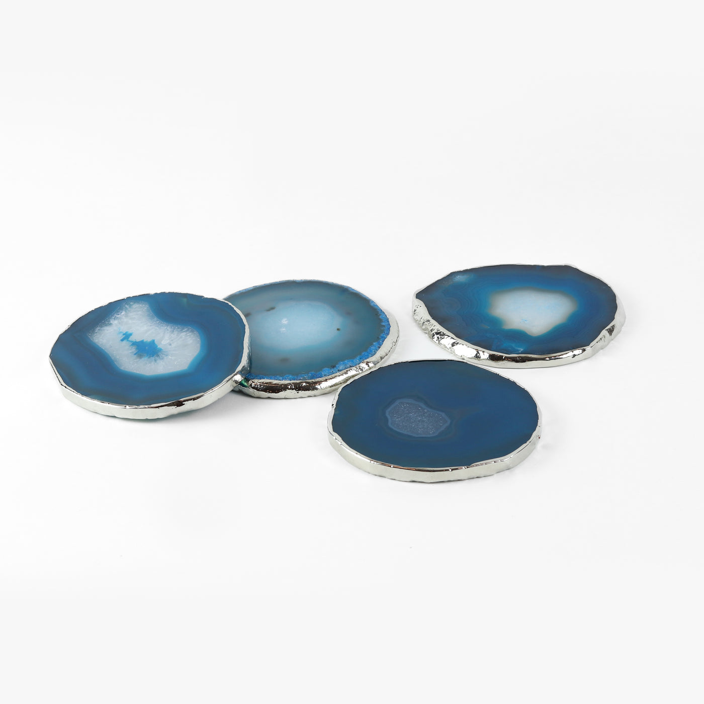 Blue Agate Coasters