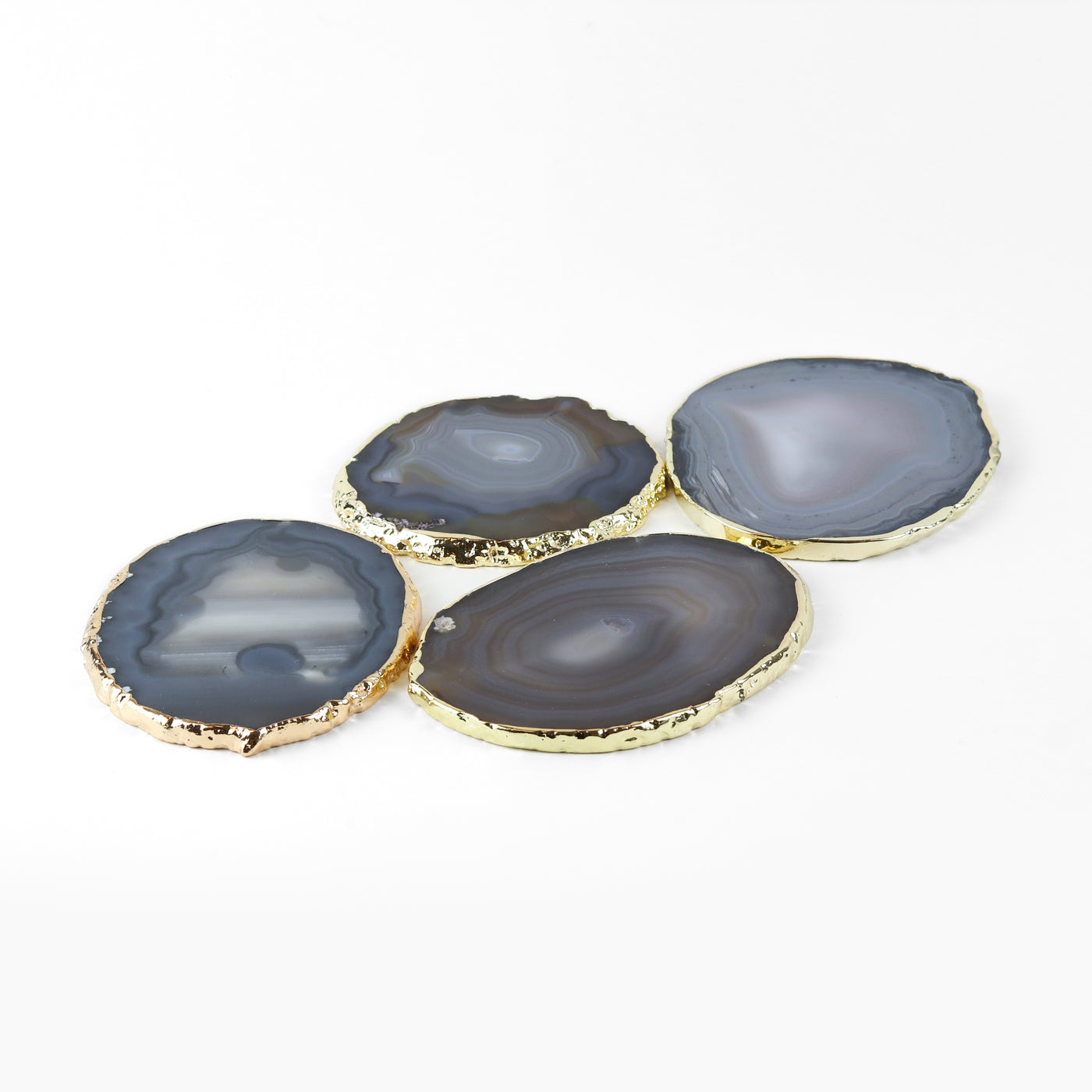 Grey Agate Coasters
